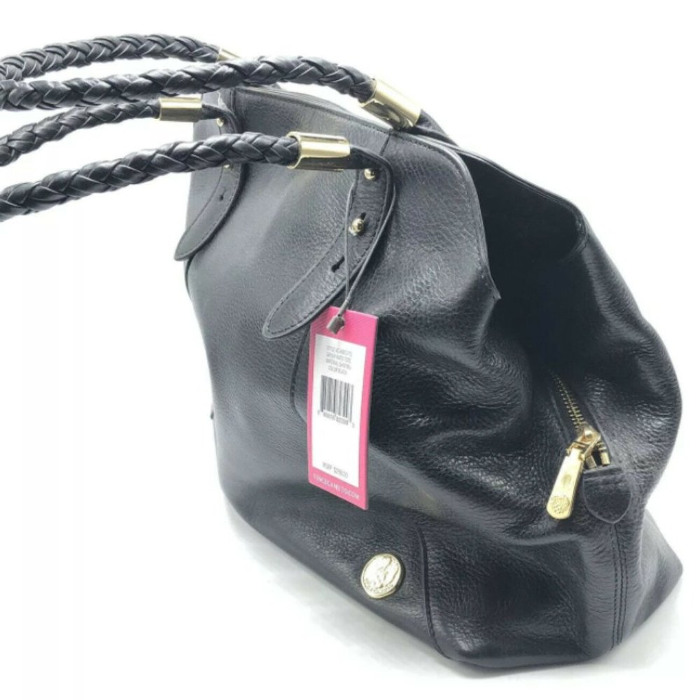 NEW Vince Camuto VC Kato To Shnymu Leather Black MSRP $298.00